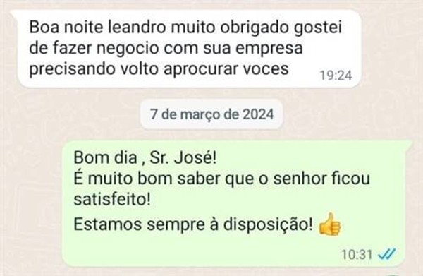 mensagem feedback cliente eucatratus