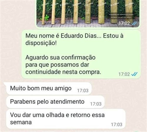 mensagem feedback cliente eucatratus